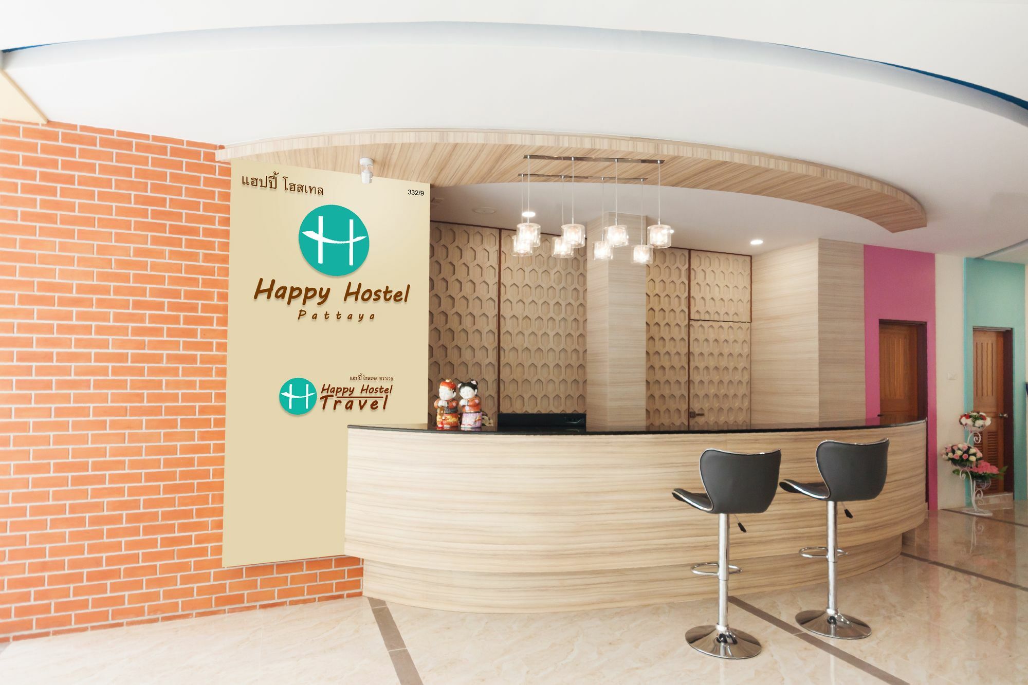 פאטאיה Happy Hostel מראה חיצוני תמונה