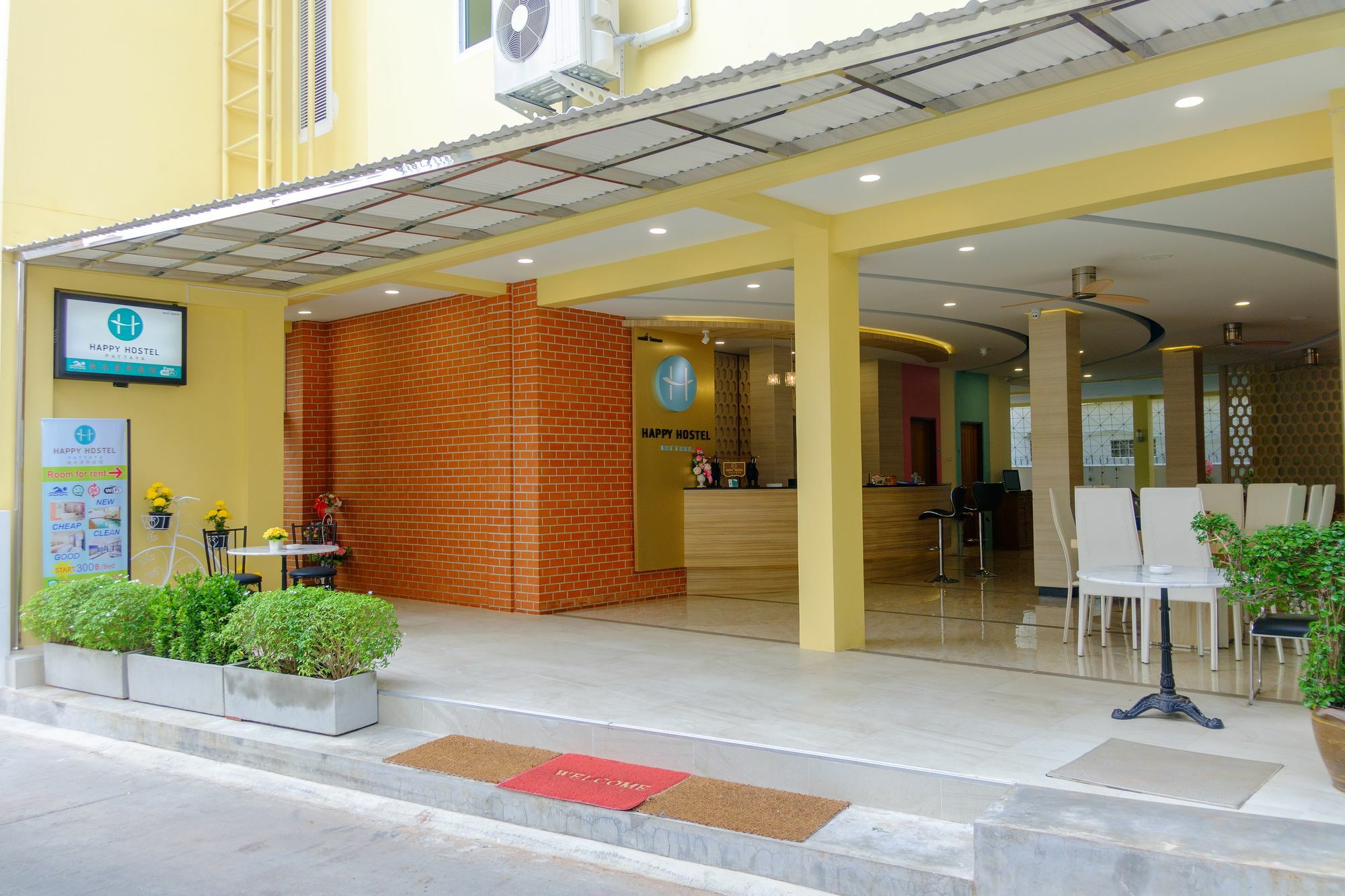 פאטאיה Happy Hostel מראה חיצוני תמונה